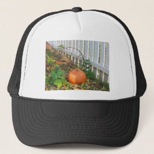 Pumpkin and Plough Trucker Hat