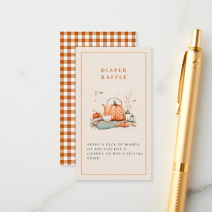 Pumpkin and Spice and Everything Nice Baby Shower Enclosure Card