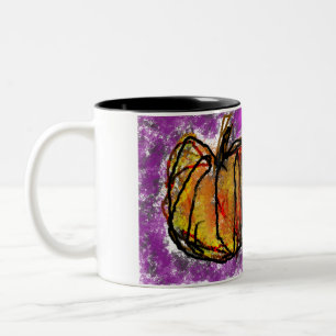 Pumpkin and squash Two-Tone coffee mug
