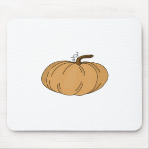 Pumpkin Autumn Fall Mouse Pad