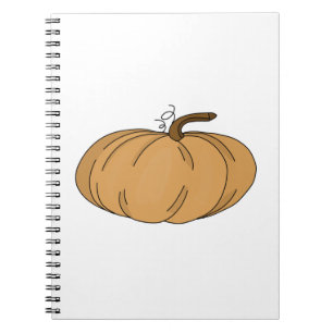 Pumpkin Autumn Fall Notebook