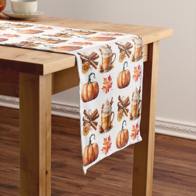 Pumpkin Autumn Table Runner (In Situ)