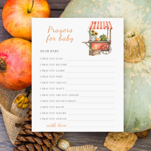 Pumpkin baby shower Prayers for baby  (Creator Uploaded)