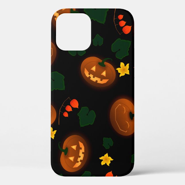 Pumpkin background halloween dark Case-Mate iPhone case (Back)