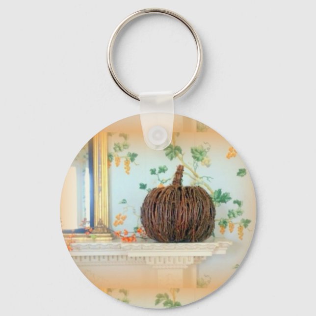 pumpkin basket keychain (Front)