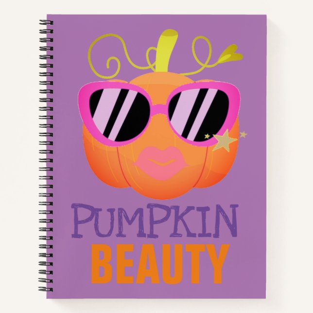 pumpkin beauty notebook (Front)