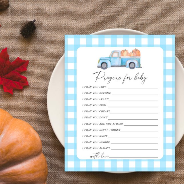 Pumpkin blue car - prayers for baby game (Creator Uploaded)