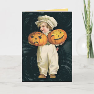 Pumpkin Boy Card