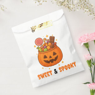Pumpkin Bucket Full of Sweet - Halloween  Favour Bag
