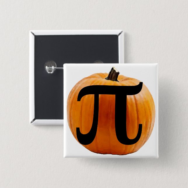 Pumpkin Button (Front & Back)