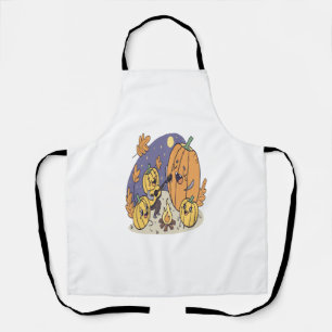 Pumpkin Campfire Serenade Apron