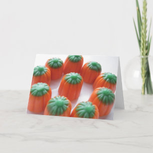 Pumpkin Candy Corn Card