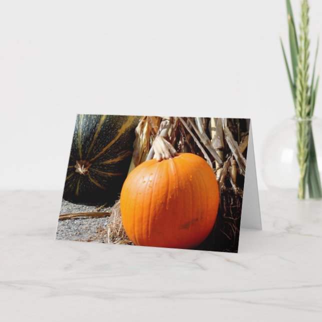 Pumpkin  card (Front)