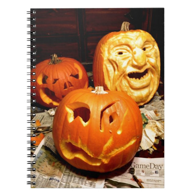 Pumpkin Carving I Notebook (Front)