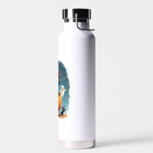 Pumpkin Cat Express Water Bottle