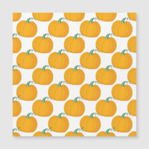 Pumpkin Charm: Vintage Hand-Drawn Pattern.