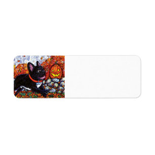 Pumpkin Chaser Return Address Label