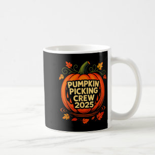 Pumpkin Cking Crew 2025 Halloween Pumpkin Crew  Coffee Mug
