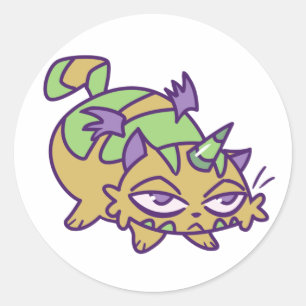 Pumpkin Classic Round Sticker