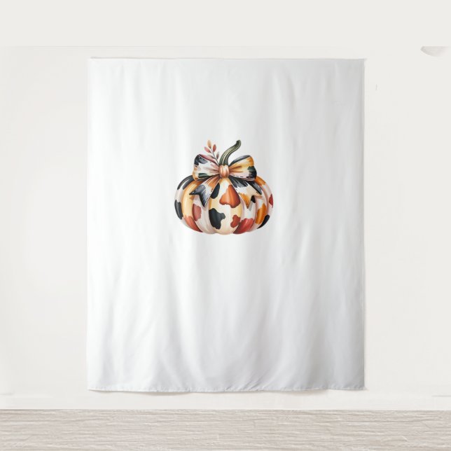 pumpkin Classic T-Shirt Tapestry (Front)