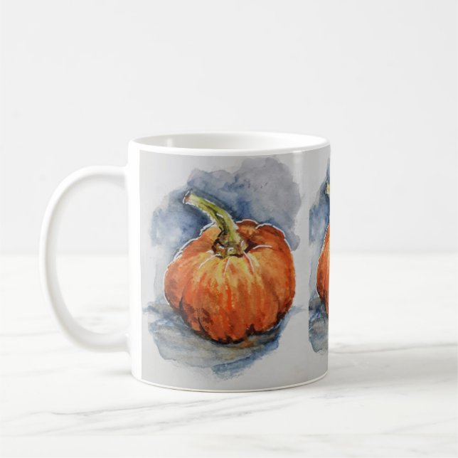 Pumpkin  coffee mug (Left)