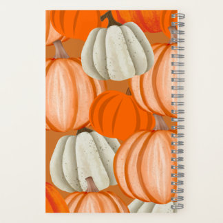 Pumpkin Collage Notebook Autumn Aesthetic Journal