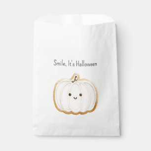 Pumpkin Cookie Smile Halloween Favour Bag