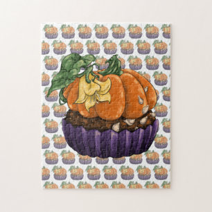 Pumpkin Cupcake Jigsaw Puzzle