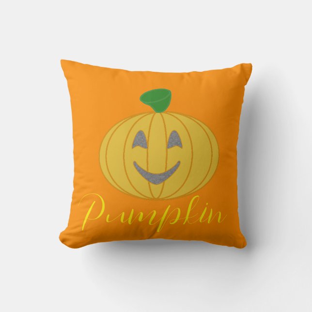 Pumpkin Cushion (Front)