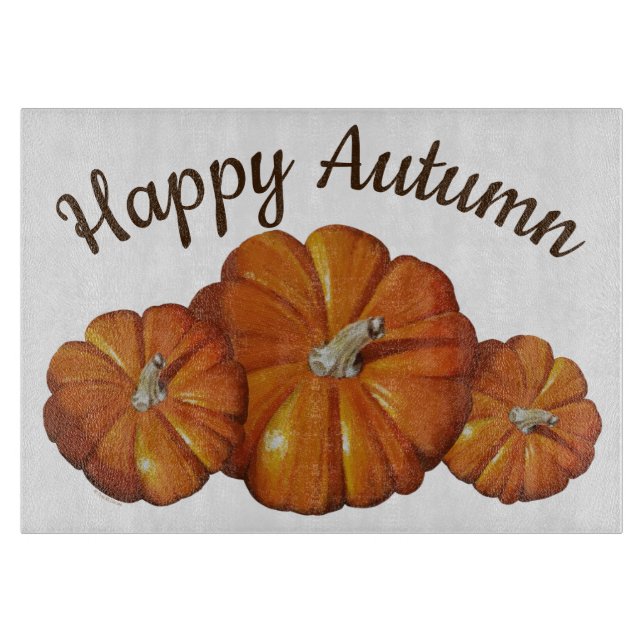 Pumpkin Cutting Board (Front)