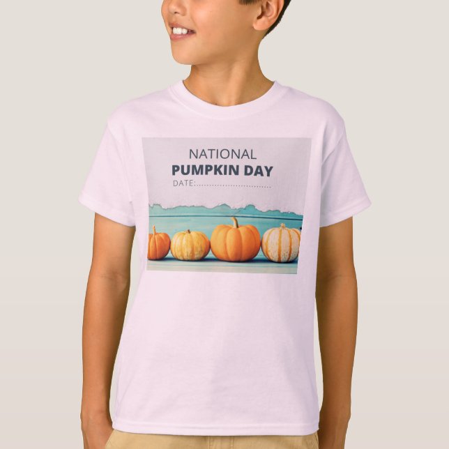 Pumpkin day T-shirt  (Front)