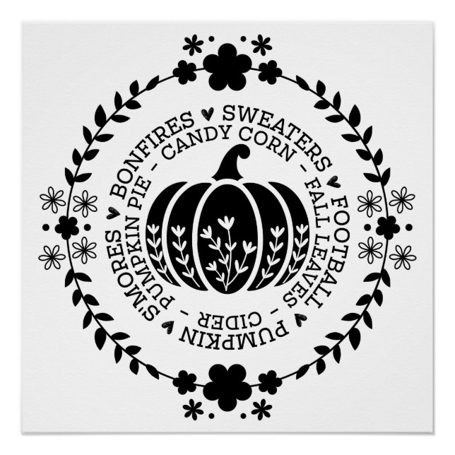 Pumpkin-Digital Download Poster (Front)