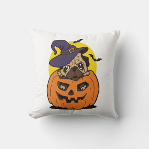 Pumpkin Dog Halloween, Funny Halloween Dog Cushion