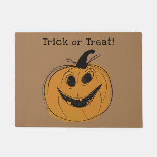Pumpkin Door Mat