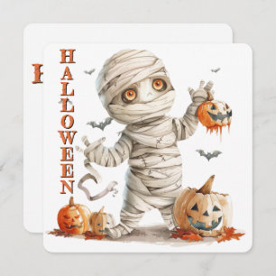 Pumpkin Drip – Mummy with a Sweet Scare