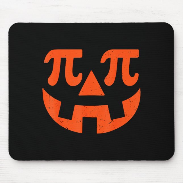 Pumpkin E Funny Math Thanksgiving Science Teacher  Mouse Pad (Front)