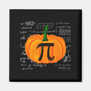 Pumpkin E Math Funny Halloween Thanksgiving Day Magnet