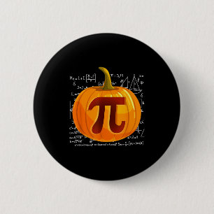 Pumpkin E Math Shirt Funny Halloween Thanksgiving 6 Cm Round Badge