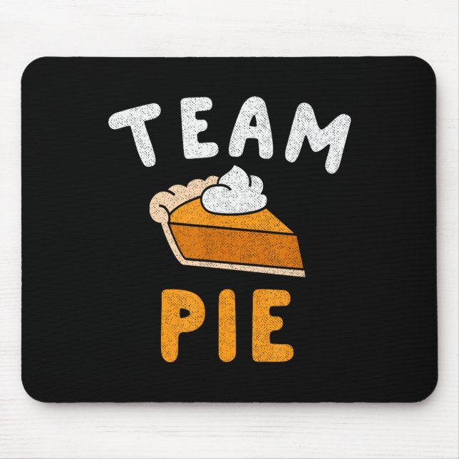 Pumpkin E Team E Day Thanksgiving Squad Group  Mouse Pad (Front)