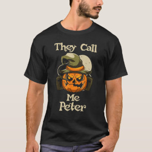 Pumpkin Eater Couples Costume They Call Me Peter H T-Shirt