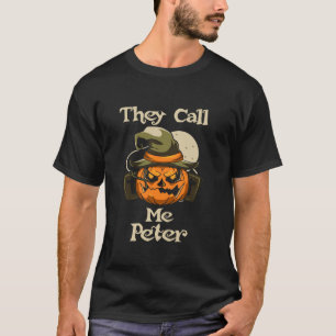 Pumpkin Eater Couples Costume They Call Me Peter H T-Shirt