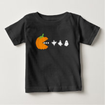 Pumpkin Eating Ghost Gamer Halloween Men Women