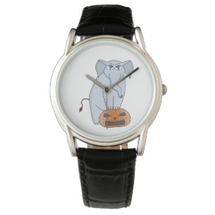 Pumpkin Elephant Watch