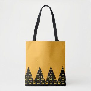 Pumpkin emoji tote bag
