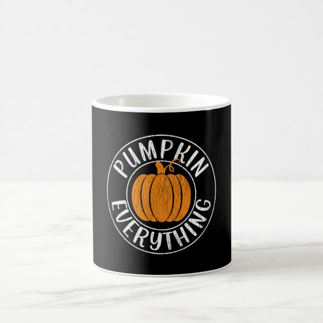 Pumpkin Everything Funny Fall Pumpkin Lover Gift Coffee Mug (Center)