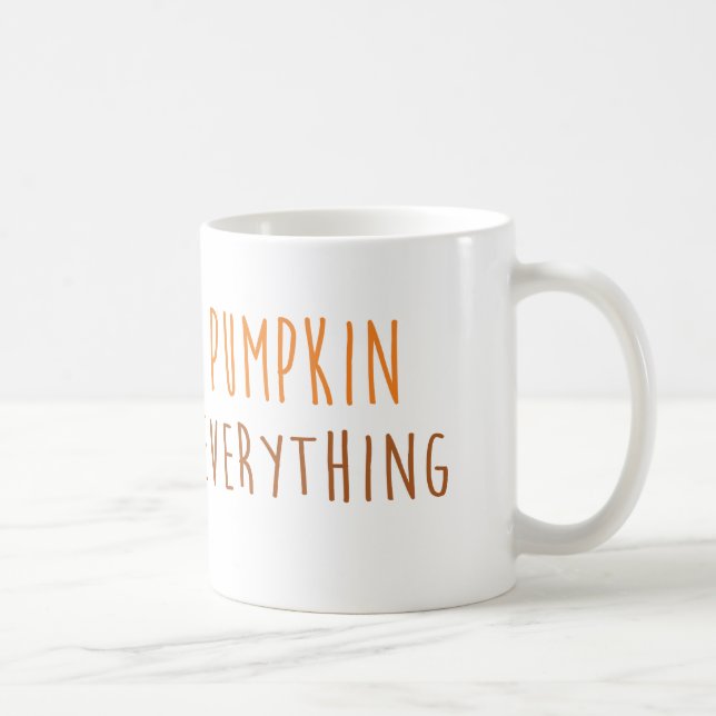 Pumpkin Everything Mug (Right)