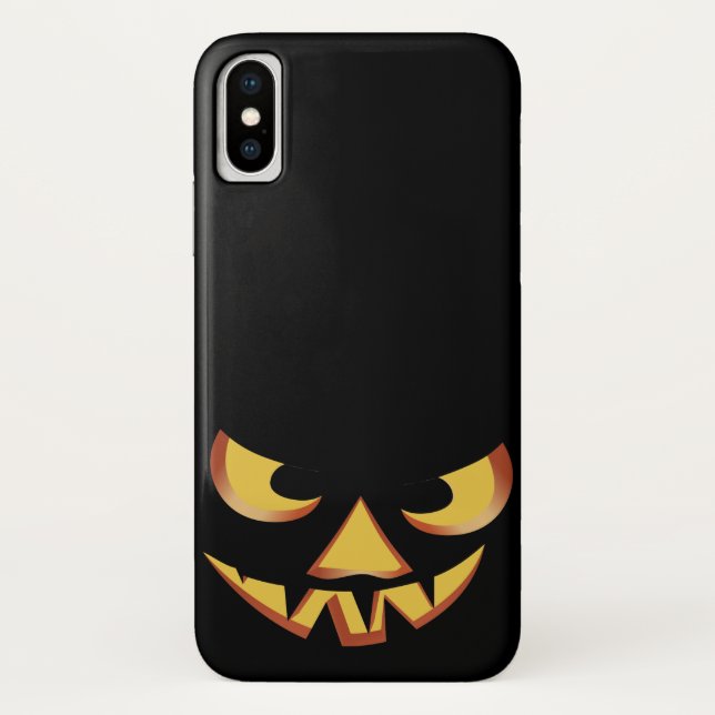 Pumpkin Face 3 for Halloween Case-Mate iPhone Case (Back)