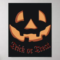 Pumpkin face for Halloween