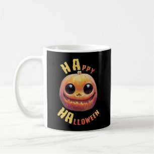 Pumpkin Face Happy Halloween Coffee Mug