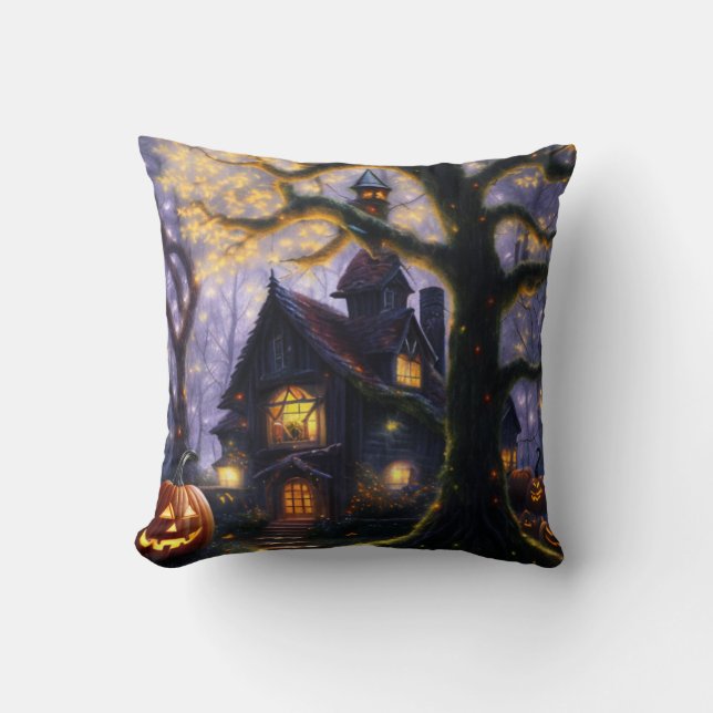 pumpkin/fall/autumn/Halloween  Cushion (Front)